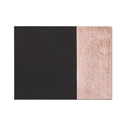 Premier Housewares Placemats, Cardboard, PU - Polyurethane, Black, 1 x 28 x 21 cm