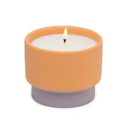 Paddywax Scented Candles Colour Block Collection Candle in Reusable Ceramic Jar, 170 Grams, Violet & Vanilla