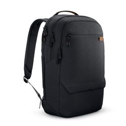 Dell EcoLoop Premier Backpack 14-16" – Sustainable Laptop Backpack, Made from Recycled Ocean-bound Plastic, Water-resistant, with Padded Shoulder Straps, Multiple Compartments, Black