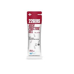 226ERS - High Fructose Gel, Gel Energético para Deportistas, con Maltodextrina y Fructosa, con 100 mg de Caféina, Vegano y Sin Gluten, Aporte Hidratos de Carbono, Sabor Cola, 1 Gel x 80 g