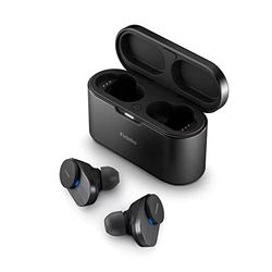 T1BK/00 Philips Fidelio Ruisonderdrukkking Pro Plus Draadloze In-Ear Koptelefoon voor volwassenen, Microfoon en Touch Control, Bluetooth-multipoint, 48 Uur Speeltijd, Eersteklas Fidelio-ontwerp