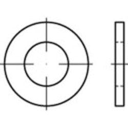 TOOLCRAFT Lot de 200 rondelles 4,3 mm 9 mm ISO 7089 en acier galvanisé