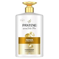Pantene Pro-V Repair & Protect Après-Shampoing 1000ml Pompe pour Cheveux Fragiles, Secs et Abîmés. Après-Shampoing Quotidien Léger, Sans Fini Gras. Complexe de Pro-Vitamine B5 et Nutriments