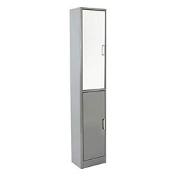 House & Homestyle Lustrzany tallboy jednostka, wys. 162 cm x szer. 32 cm x gł. 22 cm