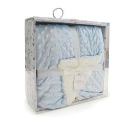 Duffi Baby Manta Luxe de dupla face em microfibra, ultra macia e quente, 110 x 140 cm, ideal para carrinhos, berços, mini berço e cadeiras de passeio, conforto máximo para bebés e crianças pequenas
