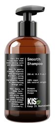 KIS Green Smooth Shampooing 250 ml pour cheveux secs et frisés Formule 100% végétalienne Sans sulfate Avec huile d'orange apaisante