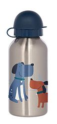 SIGIKID 25098 roestvrijstalen drinkfles hond groen kinderfles meisjes en jongens accessoires aanbevolen vanaf 3 jaar blauw 400ml