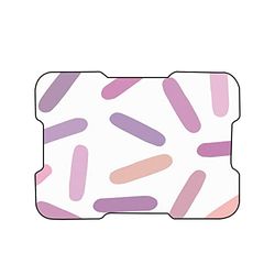 Bonamaison, Musmatta med digitalt tryck, halkfri baksida, för kontor och hem, storlek: 22 x 18 cm
