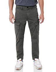 Som D375538 Pantalones Cargo, Storm Grey, 31W x 32L (Pack de 4) para Hombre