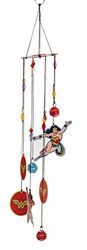 Spoontiques Wonder Woman - Scacciaspiriti per esterni, decorazione da giardino, decorazione per cortile, giardino, cortile e patio