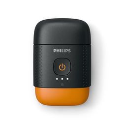 Philips Shaver Serie 500 - rasoio elettrico compatto, sistema Lift & Cut, lame SteelPrecision, testine flessibili 3D, rasatura Wet & Dry, custodia e blocco da viaggio, copritestina magnetico, S595/05