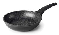 LACOR poêle en Aluminium Compatible Induction 24126 eco 26 cm-Couleur: Piedra