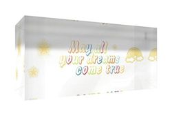 Little Helper LENA2159-FC-15DE houten ingelijste canvasdruk gepersonaliseerd met meisjesnaam, Lena, 25 x 63 x 3 cm, medium