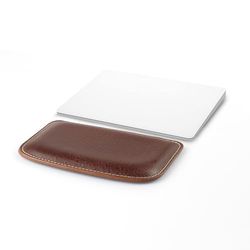 Londo Oryginalna skórzana podkładka pod klawiaturę - ergonomiczna podstawka premium zapewniająca wygodne uderzenie w pracy i w domu (czarny, średni)
