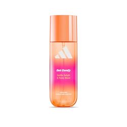 adidas Vibes Get Comfy Fragrance Hair & Body Mist, Ambery Fragrance with Notes of Vanilla Delight & Peony Bloom, Mood-Boosting, For Any Occasion, 236ml