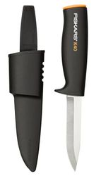 Fiskars Outdoormes, incl. hoes voor een veilige opslag, lengte: 22,5 cm, zwart/oranje, K40, 1001622