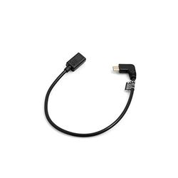 System-S USB 3.1 Type C kabel hoek tot 3.1 C aansluiting 30 cm voor smartphones