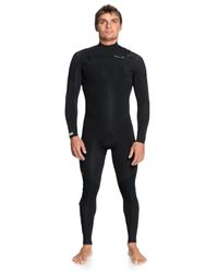 Quiksilver bröstkorg våtdräkt alla dagars sammanställningar 4/3 CZ män svart MS