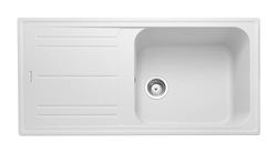 Leisure Sinks NOV1051WH/ NOVA 1000500 1.0B bianco inc.lavandino di scarico