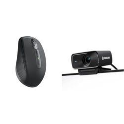 Logitech MX Anywhere 3S & Elgato Facecam MK.2 – Webcam Haut