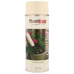 PlastiKote PKT27204 Spray Paint, Clotted Cream, 1 Count (Pack of 1)