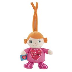 chicco Charlotte Musical Doll, Muzikale pop voor kinderen met wie je kunt ontspannen op reizen, 0 maanden +