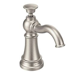Moen S3945srs traditionnel Mélangeur Distributeur de savon, spot Résistent à inoxydable