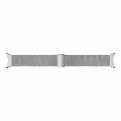 Samsung Milanese - Correa de Reloj Inteligente de Acero Inoxidable para Galaxy Watch4, Watch5, Watch6 44 mm, Plata