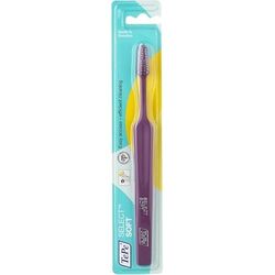 TePe Select Toothbrush, Medium, 1pc, efficient for plaque removal with tapered brush head, gentle cleaning with toothbrush medium for adults