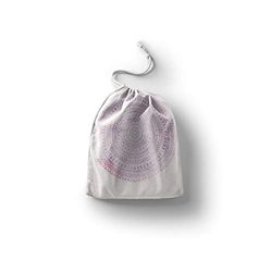 Bonamaison Printed Cotton Produce Bag with Drawstring, Reusable Grocery Bag, Biodegradable Eco-Friendly Bags, Travel Pouch, Sachet Bags, Shopping Bag, Eco Friendly, Foldable, Size: 40x50 Cm
