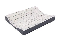 Träumeland TT80109 PVC-vrije wikkelmat 'CactusLiebe', overtrek afneembaar en wasbaar, afmetingen 50 x 70 cm, meerkleurig, 530 g
