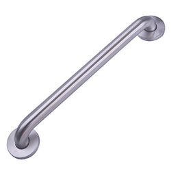 Amazon Basics Bathroom Handrail Grab Bar, 0.46 m Length, 0.03 m Diameter, Stainless Steel