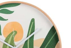 RELOJ PARED METAL NATURAL 60x4,5x60 CM
