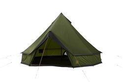 Grand Canyon Indiana 8 - Carpa Redonda para 8 Personas | Carpa Familiar, Carpa para Grupos, Carpa piramidal, Tipi | Capulet Olive (Verde)