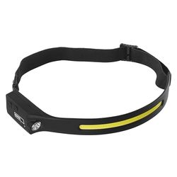 EMOS - oplaadbare hoofdlamp met bewegingssensor - rood licht - helderheid 380lm, lichtbereik 30m - 4 lichtmodi - brandduur 12 uur - weerbestendig, schokbestendig - verstelbare band - voor buiten