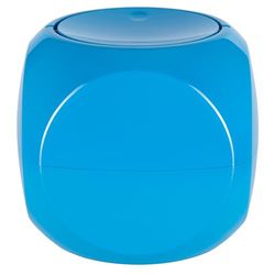 Spirella Poubelle à Bascule PP Dice 1L Bleu