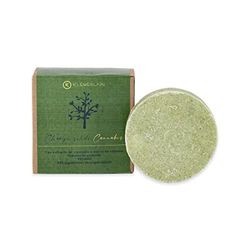 Klemerlain Shampoing solide cannabis à l'huile de chanvre - hydratant - 50 Gr