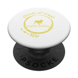 Bulldog inglese | Bulldog inglese Circle of Trust PopSockets PopGrip Intercambiabile