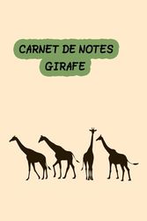 Carnet de Notes Girafe