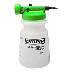 Chapin G390 Pulvérisateur d'extrémité de Tuyau pour matériaux solubles dans l'eau, réservoir de 907,2 g, contrôle des Doigts et prévention du refoulement, pour pulvérisation de pelouses, Mauvaises