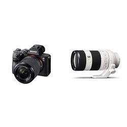 Sony Alpha 7M3K - Kit Fotocamera Digitale Mirrorless con Obiettivo Intercambiabile SEL 28-70mm + Sony SEL-70200G - Teleobiettivo con Zoom 70-200mm F4