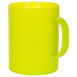 Trespass - Vaso de plástico para acampada (400 ml), color verde