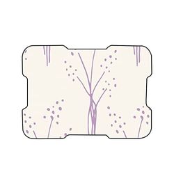 Bonamaison, Digital Printed Mouse Pad, Non-Slip Base, for Office and Home, Size: 22 x 18 cm