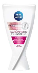 Perłowa biel piękna, z proszkiem perłowym przeciwko przebarwieniom, delikatna i wzmacnia szkliwo zębów, 50 ml