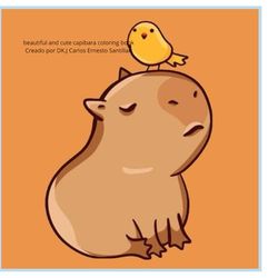 beautiful and cute capibara coloring book: A coloring book for ages 3 to 8, guaranteeing hours of fun.