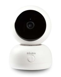 BÉABA, Extra Zen Premium camera, babyfoon, babyvideo, 2-in-1, HD-camera, 360° rotatie, nachtzicht, walkietalkie, slaapliedjes, temperatuur- en vochtigheidsregeling, wit