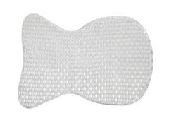 PFIFF Active Soft Gel Pad Free Air, con/senza corona in pelliccia sintetica, struttura a nido d'ape, piena, trasparente