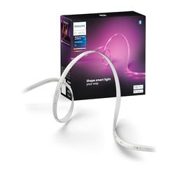 Philips Hue Indoor Striscia Smart LED Solo Kit Base 5m - 1 Pack - Controllo con Hue App - Funziona con Alexa, Google Assistant e Apple HomeKit