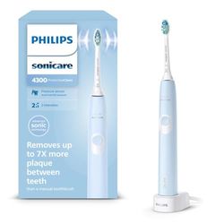 PHILIPS SONICARE HX6803/04 Spazzolino elettrico ProtectiveClean 4300-1 modalità - 2 intensità - sensore di pressione + 1 testina