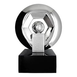 Am Ball Com Ff-lfp-tr-l1-m70-p, Trofeo Unisex-Adulto, Argento, 7 cm